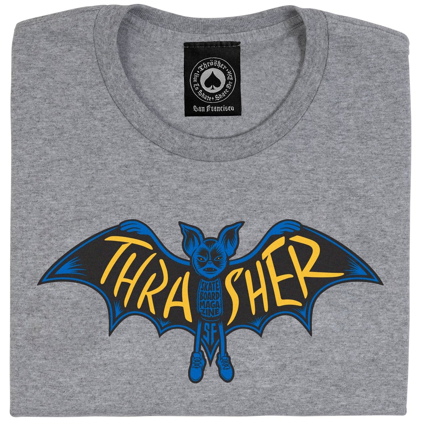 Thrasher | Bat Shirt - Ash Grey