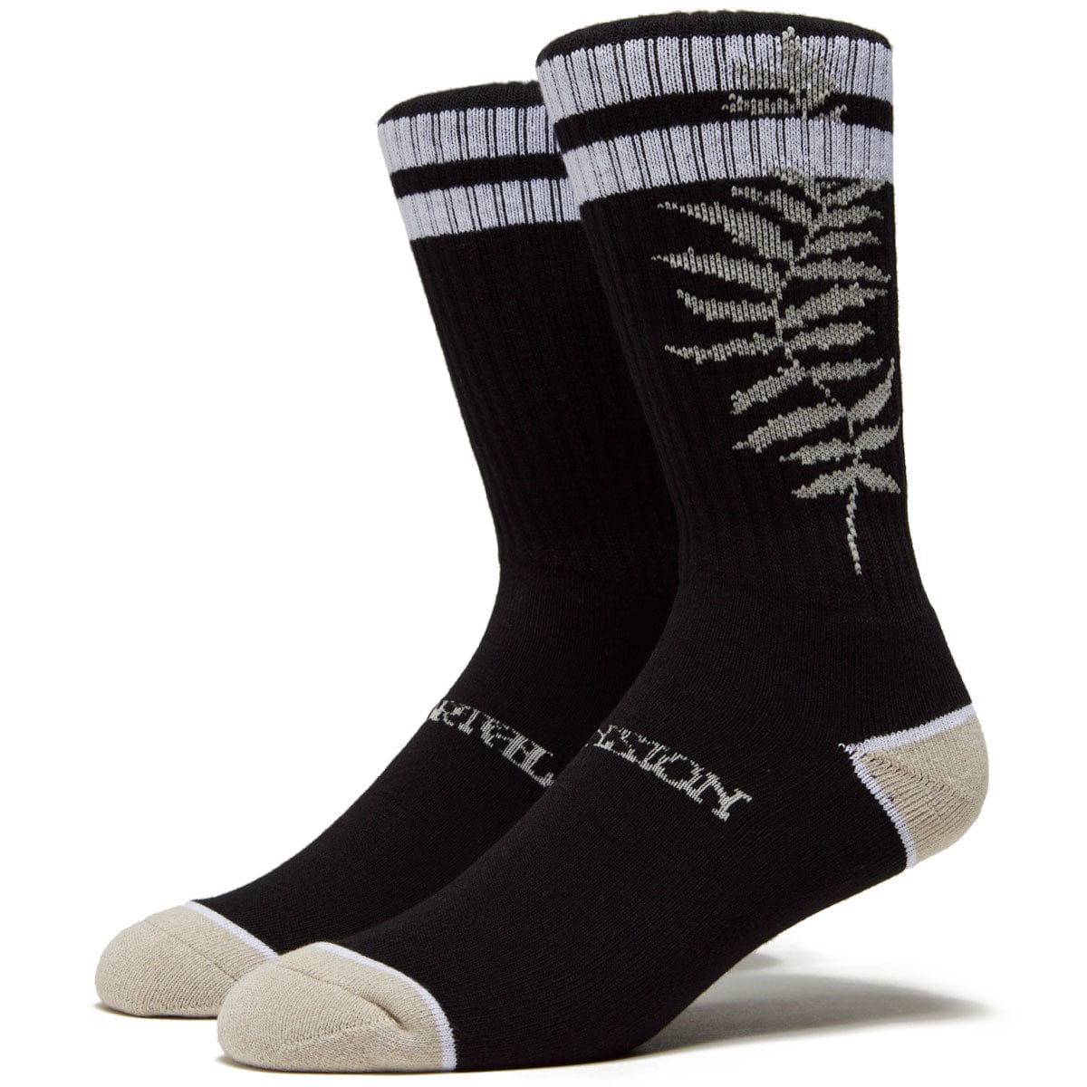 Portal Dimension | Fern Socks - Black