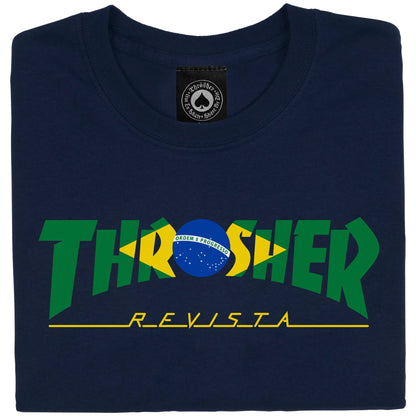 Thrasher | Brazil Revista Shirt - Navy