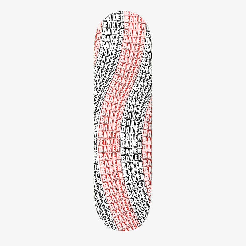 Baker | 8.25" Andrew Reynolds - Wavy Black/Red