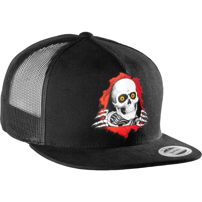 Powell Peralta | Ripper Mesh Snap Back Hat - Black