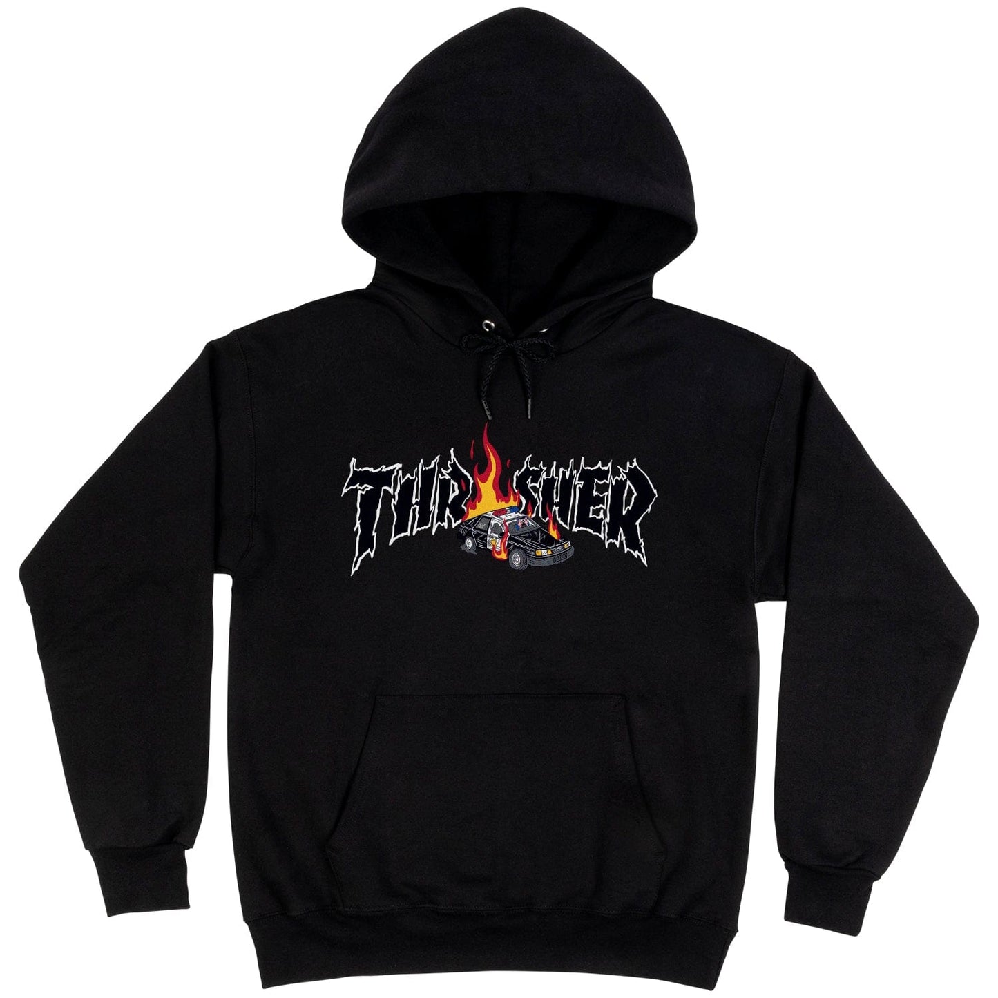 Thrasher | Cop Car Pullover Sweatshirt - Black