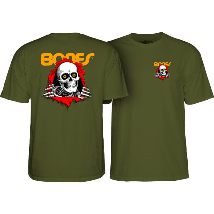 Powell Peralta | Bones Ripper Shirt - Military Green