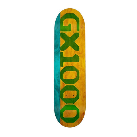 GX1000 | 8.25" Split Wood Stain - Teal/Yellow