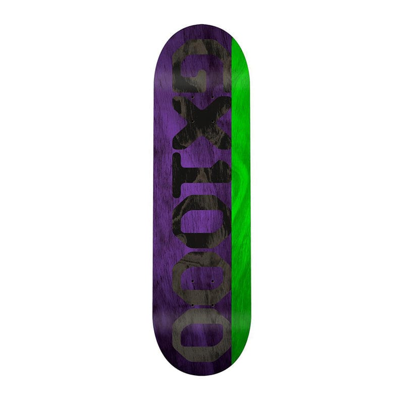 GX1000 | 8.375" Split Wood Stain - Green/Purple