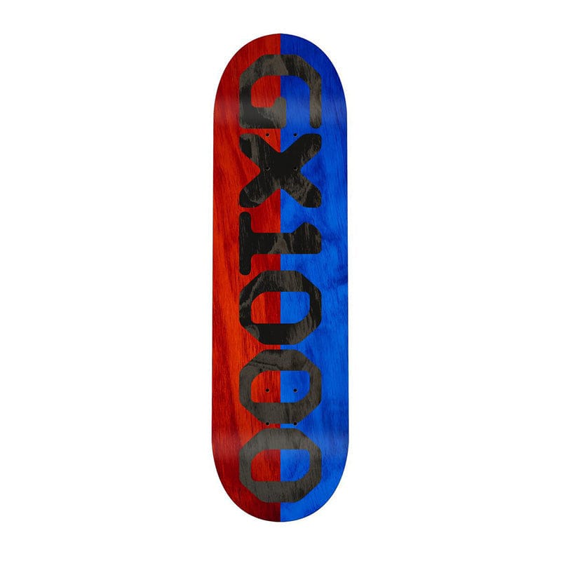 GX1000 | 8.25" Split Wood Stain - Red/Blue