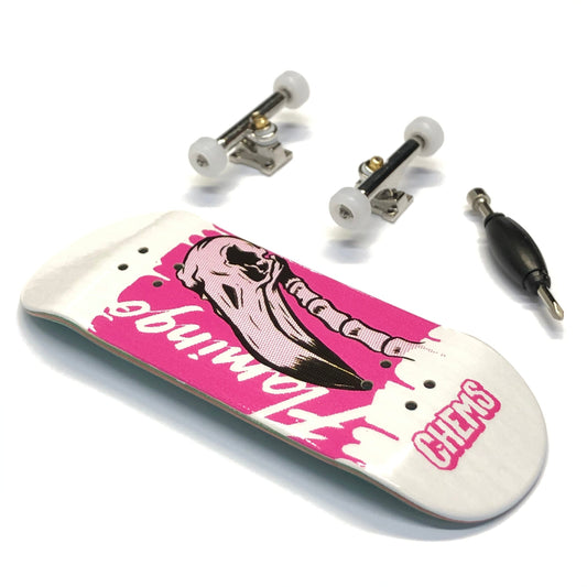 Chems - Flamingo Pink Fingerboard Complete