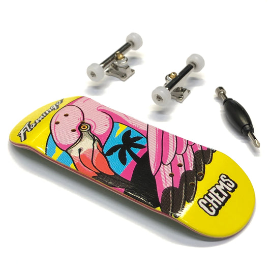 Chems - Flamingo Pink 2 Fingerboard Complete