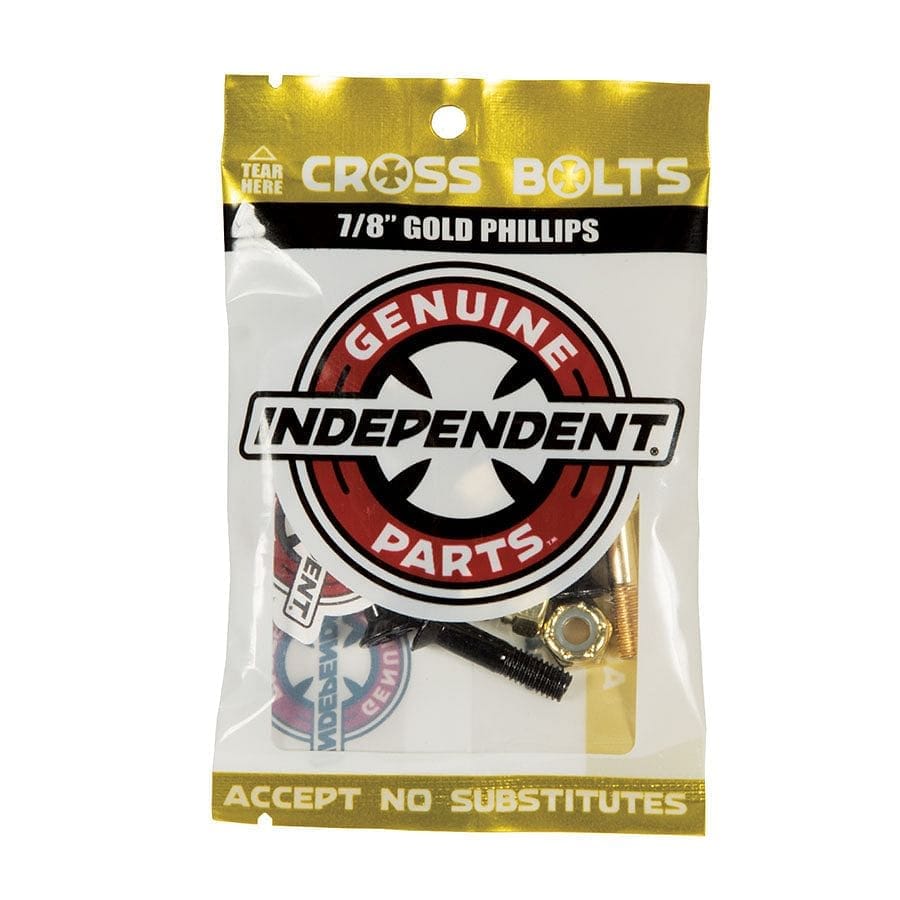 Independent | Black/Gold 1 Inch Phillips Hardware