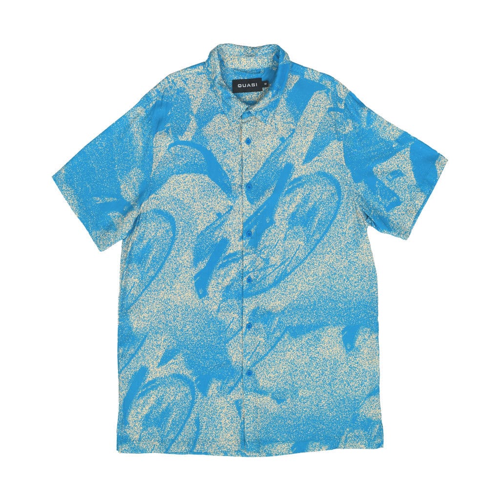 Quasi | Jeremy Short Sleeve Shirt - Blue