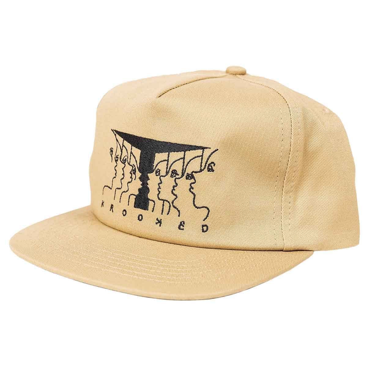 Krooked | Faces Hat - Khaki