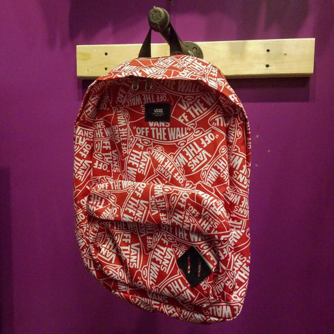 Vans | Off The Wall Backpack - Red/White