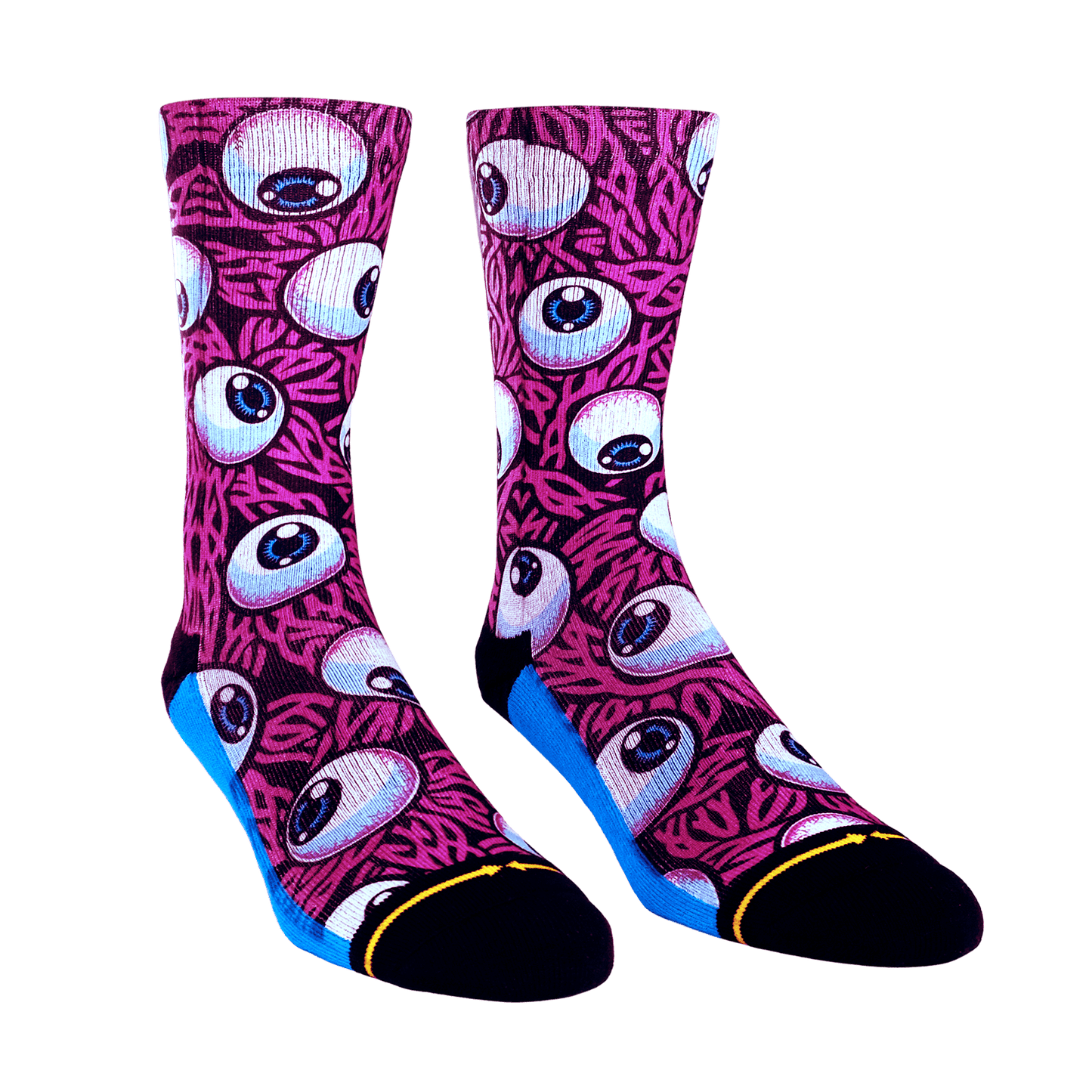 MERGE4 | Jimbo Phillips - Pink Eye Crew Socks