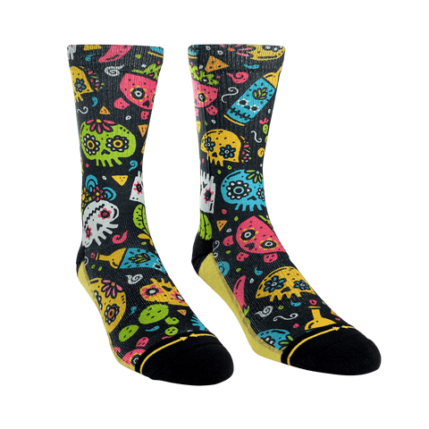 MERGE4 | Walmazan - Mini Sugar Skulls Crew Socks