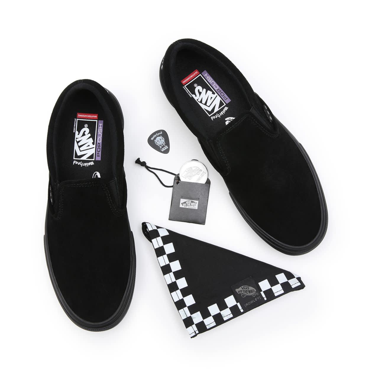 Vans | Skate Slip-On - Motorhead Black/Black