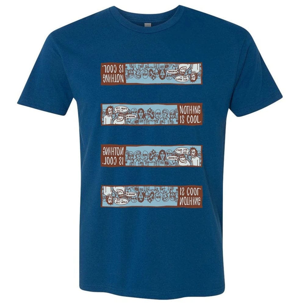 Blockhead | Nothing Is Cool Shirt "Party" - Blue