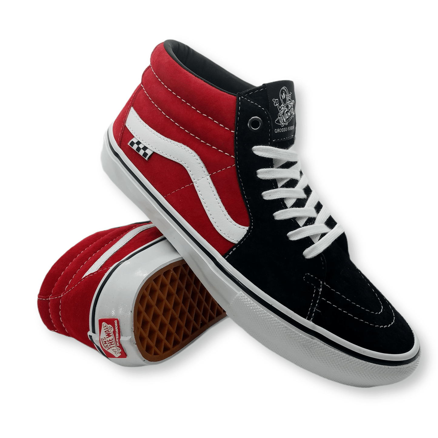 Vans | Skate Grosso Mid - Black/Red