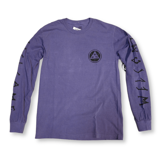 Welcome | Tali-Scrawl Longsleeve - Grape/Black