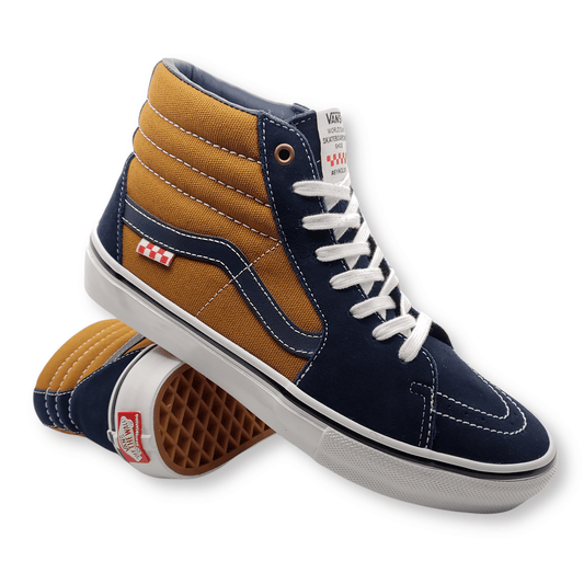 Vans | Skate Sk8-Hi - (Andrew Reynolds) Navy/Golden Brown