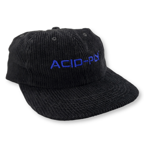 Quasi | Acid-Ply 6 Panel Hat - Black (Made In USA)