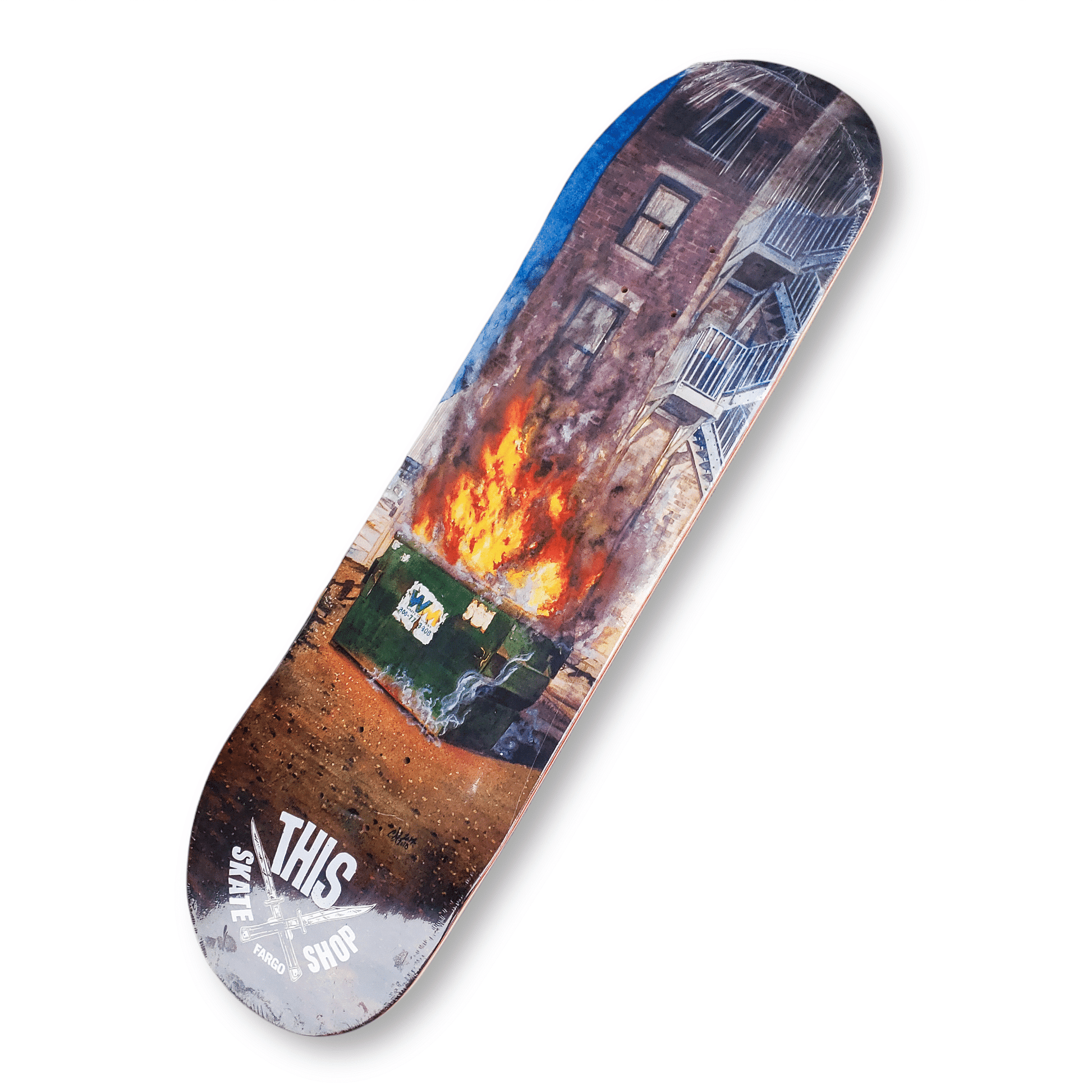 THIS | Dumpster Fire Deck - THIS Skateshop