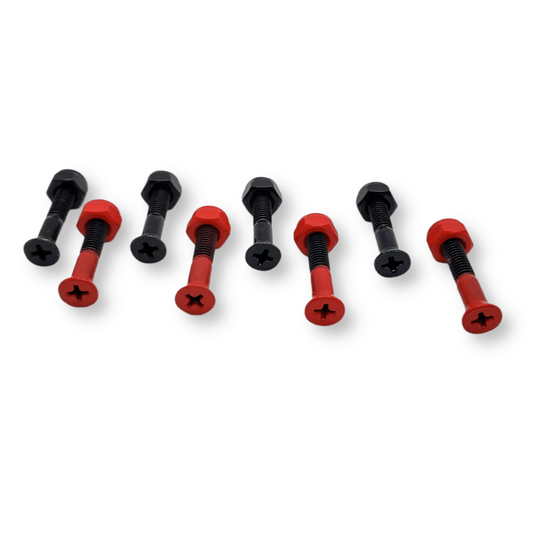Tripin' Hardware | 1" Phillips - Red Hail'n - Red/Black