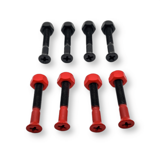 Tripin' Hardware | 1.25" Phillips - Red Hail'n - Red/Black