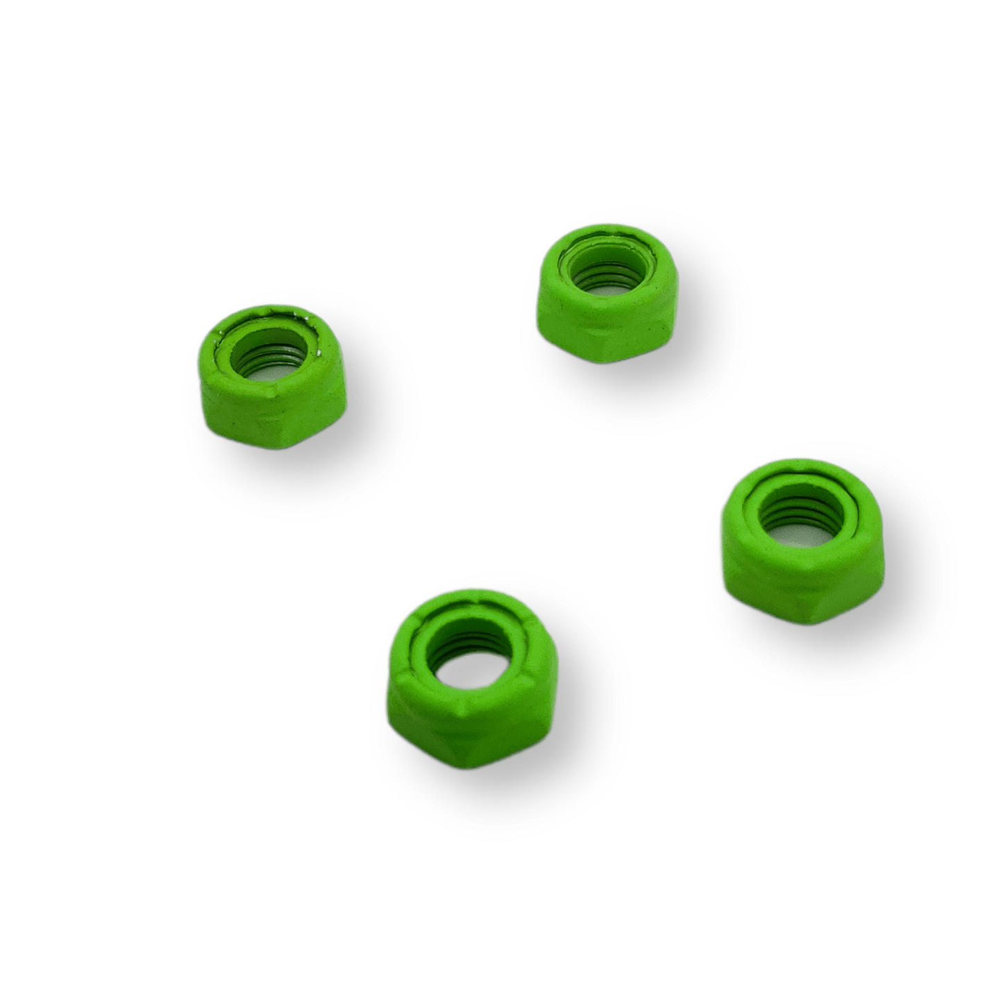 Tripin' Hardware | Axle Nuts (Set Of 4) - Sonic Green