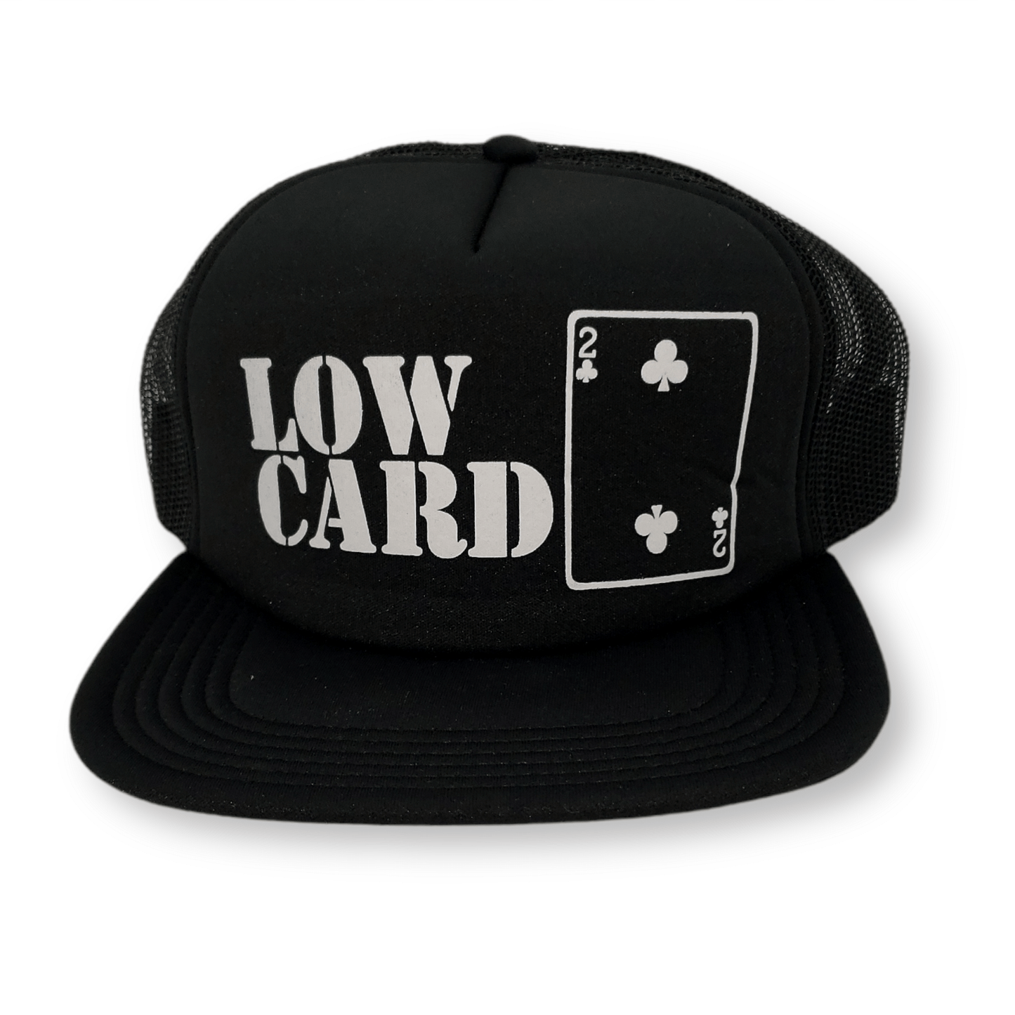 Lowcard | Original Logo Mesh Hat - Black/Black