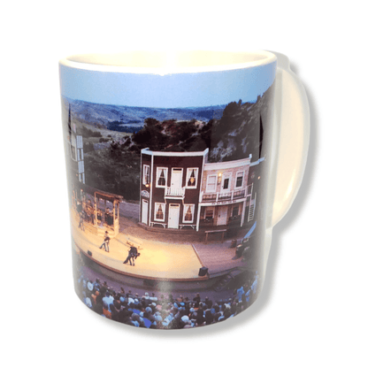 THIS | Mug With A Shop Sticker On It - Medora Musical