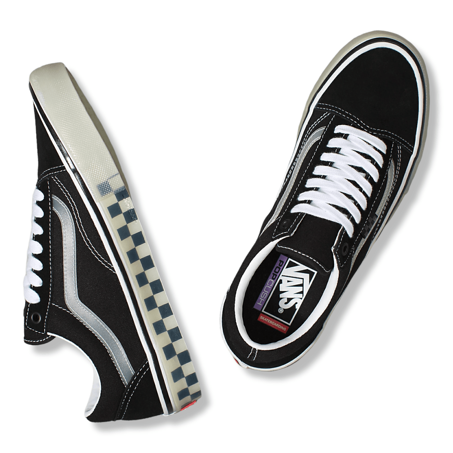 Vans Skate Old Skool Translucent Rubber Black Clear