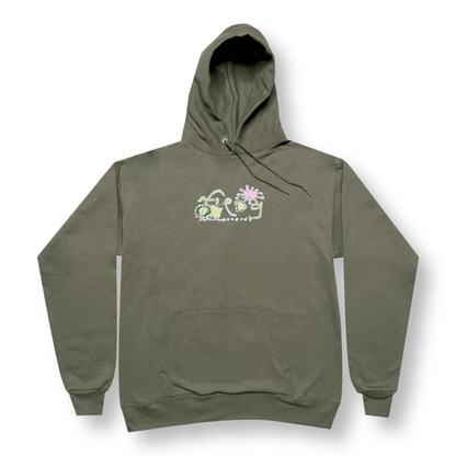 Frog | Splat Logo Hoodie - Olive