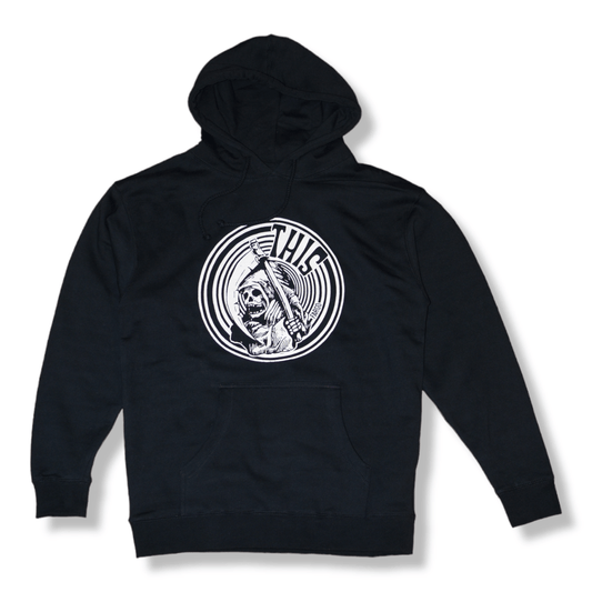 THIS | Round Reaper Pullover - Black/Vanilla Ink