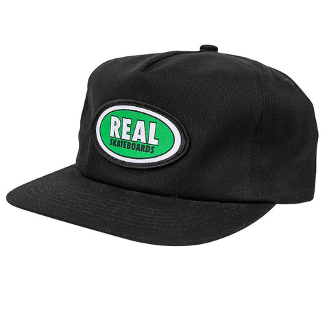 Real | Oval Hat - Black/Green