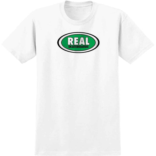 Real | Oval - White/Green