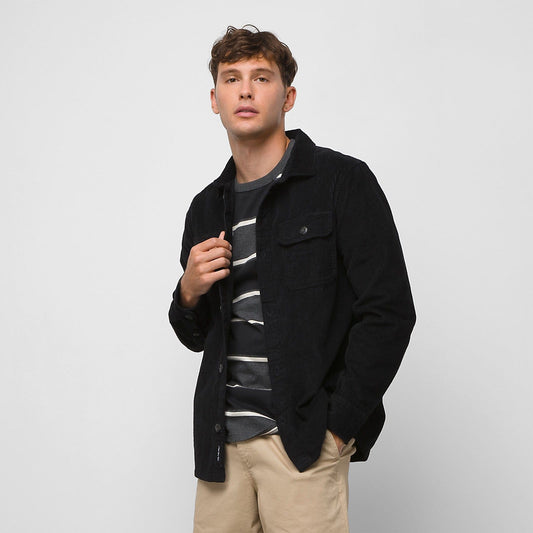 Vans | Waffle Corduroy Buttondown Shirt - Black