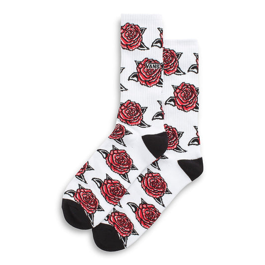 Vans | Red Rose Crew Socks