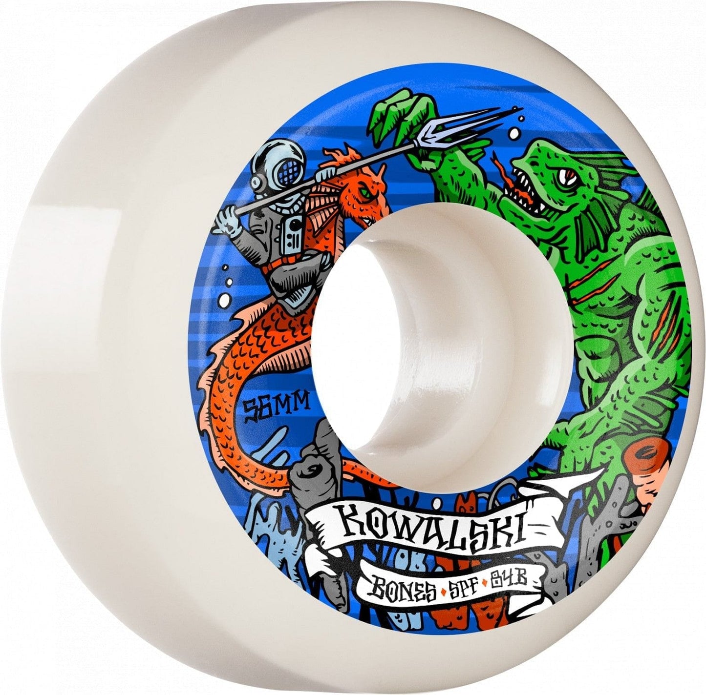 Bones | 56mm/84b SPF - Kowalski Kraken P5 Sidecut