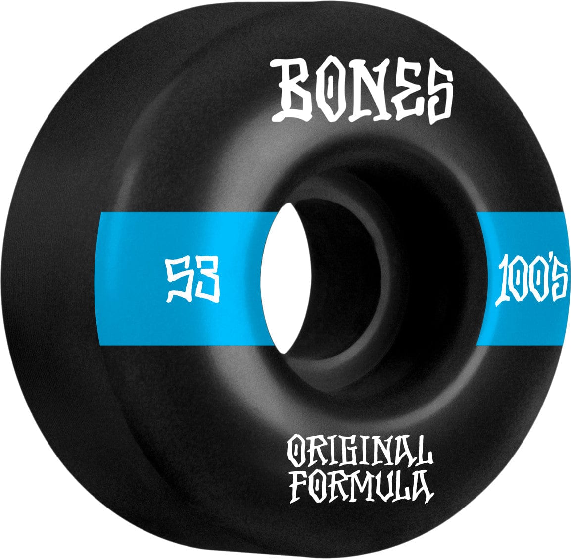 Bones | 53mm/100a - 100's Black/Blue V4 Wide