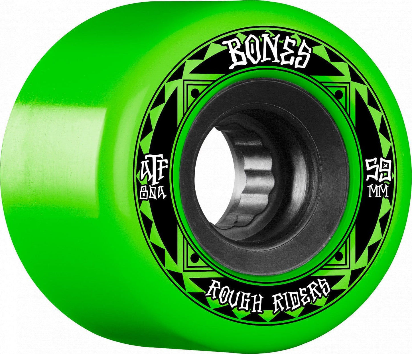 Bones | 59mm/80a Rough Riders - Green