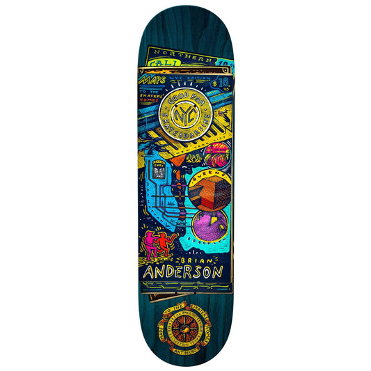 Anti-Hero | 8.75” Brian Anderson Maps/Homes