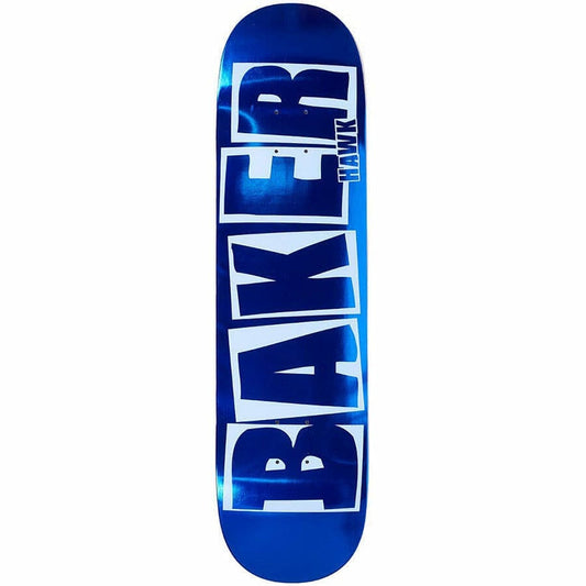 Baker | 8.5" Riley Hawk - Brand Logo Blue Foil