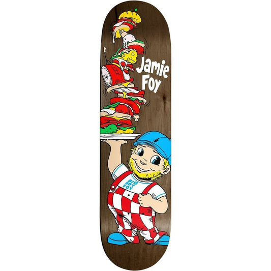 Deathwish | 8.25” Jamie Foy – Big Boy Foy Deck (Green Stain)