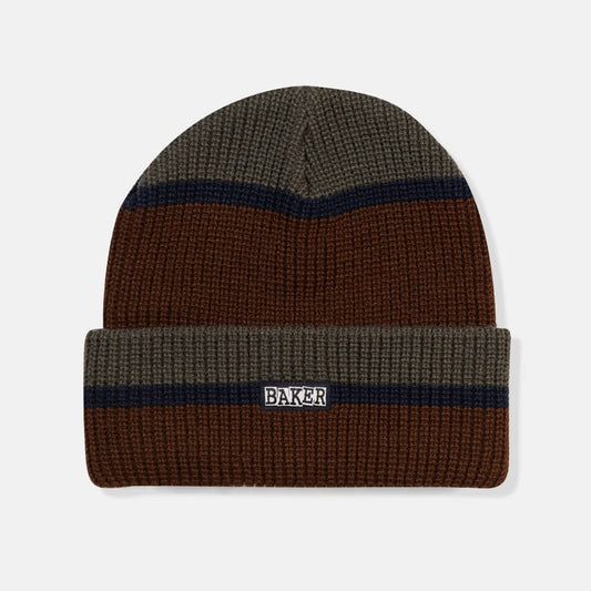 Baker | Brand Logo Grey Block Beanie