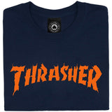 Thrasher | Burn It Down Shirt - Navy