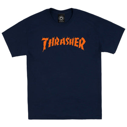 Thrasher | Burn It Down Shirt - Navy