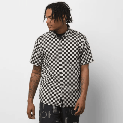 Vans - Cypress Checker Buttondown Shirt - THIS Skateshop - Fargo, North Dakota