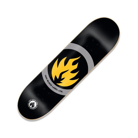 Black Label Circle Flame Deck 8.375” With Grip Tape (In Store