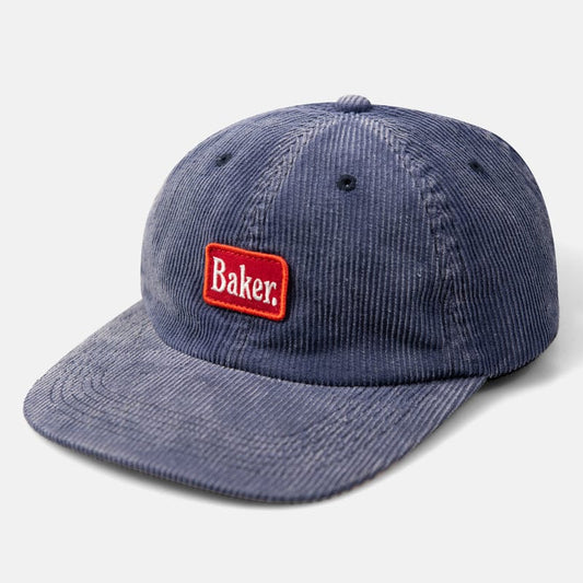 Baker | Red Label Cord Snapback - Navy