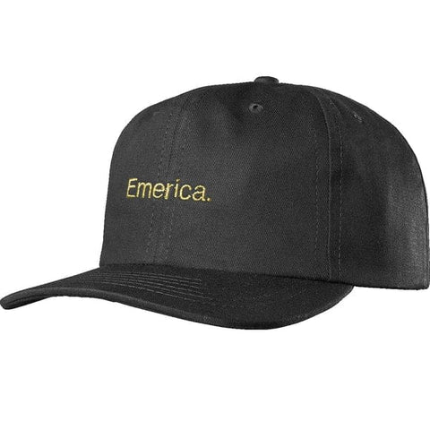 Emerica | Pure Gold Dad Hat - Black/Gold